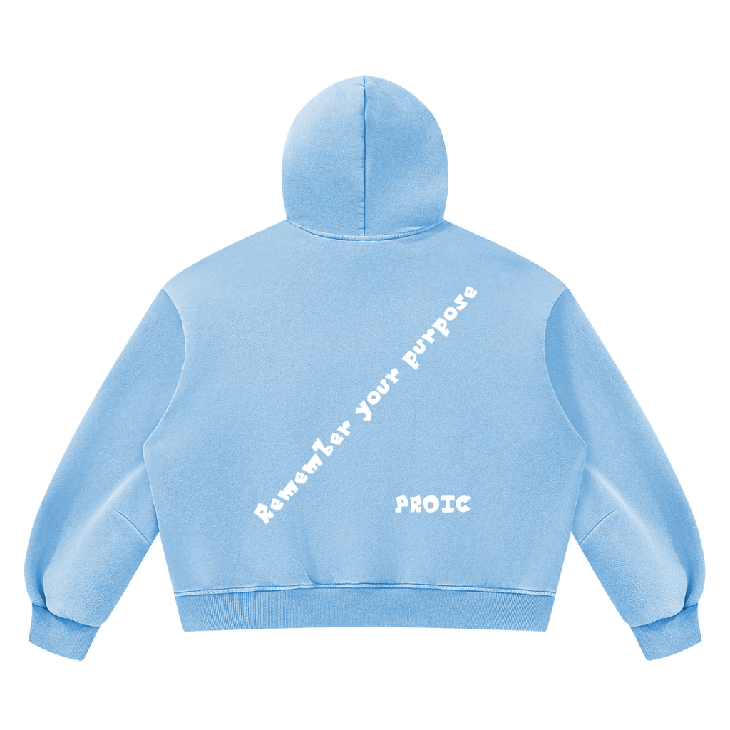 PROIC,clothing,Remember,purpose,hoodie,luxury,vintage,heavyweight