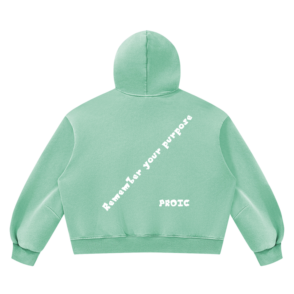 PROIC,clothing,Remember,purpose,hoodie,luxury,vintage,heavyweight