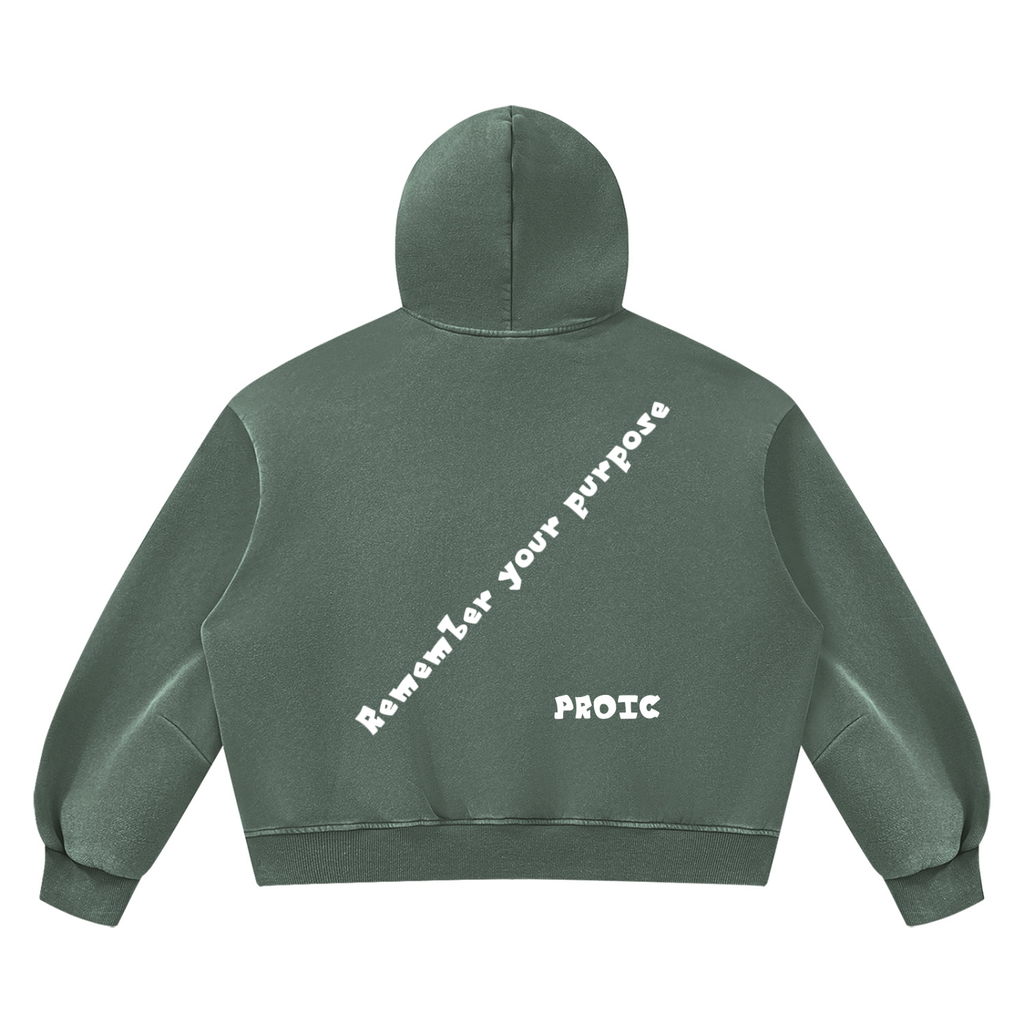 PROIC,clothing,Remember,purpose,hoodie,luxury,vintage,heavyweight