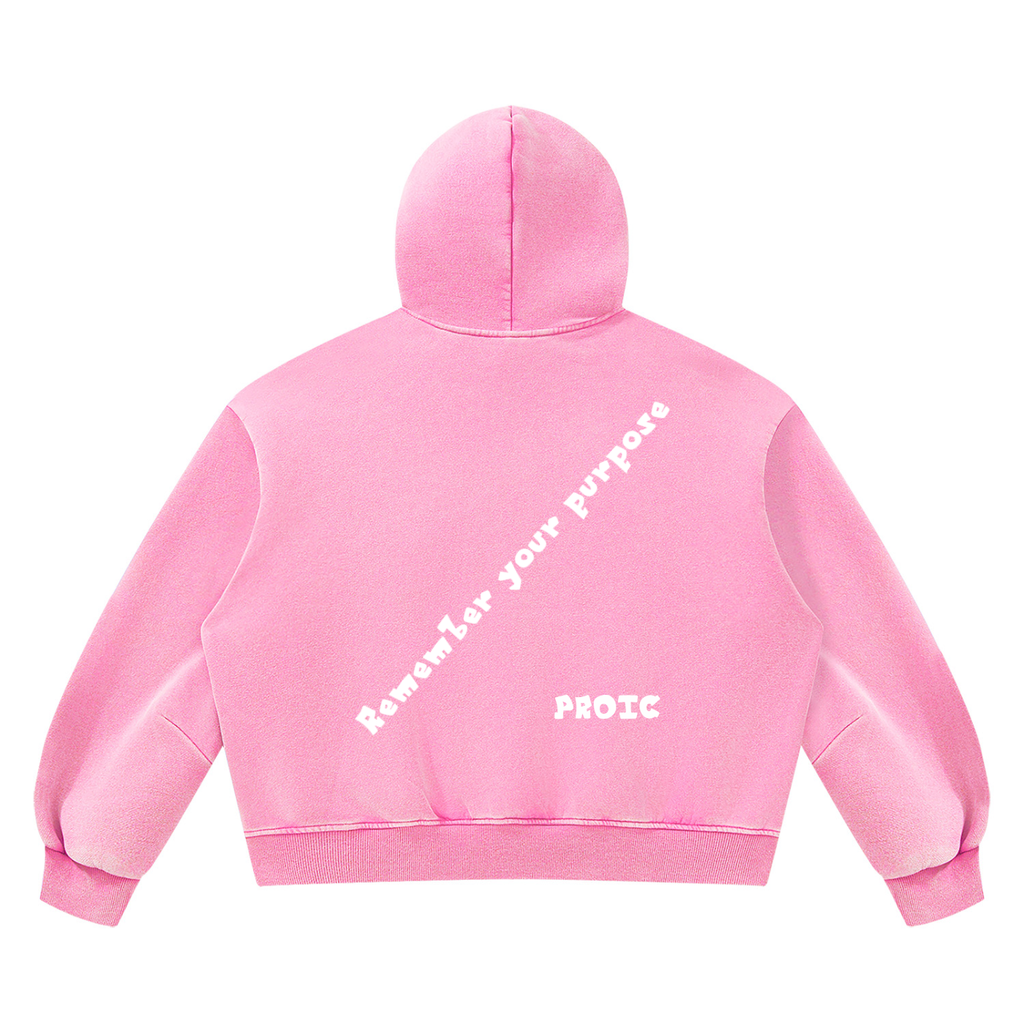 PROIC,clothing,Remember,purpose,hoodie,luxury,vintage,heavyweight