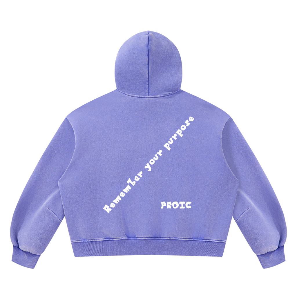 PROIC,clothing,Remember,purpose,hoodie,luxury,vintage,heavyweight